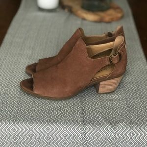 Lucky Brand Leather Heel/Bootie